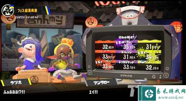 《斯普拉遁3》周末酸甜辣祭典获胜结果出炉 甜党胜利