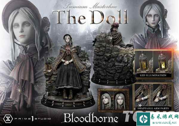 Prime1Studio将推出《血源诅咒》人偶雕像 高49cm