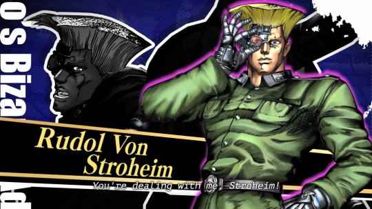 《JOJO群星之战R》DLC角色“修特罗海姆”新预告 2月3日上线