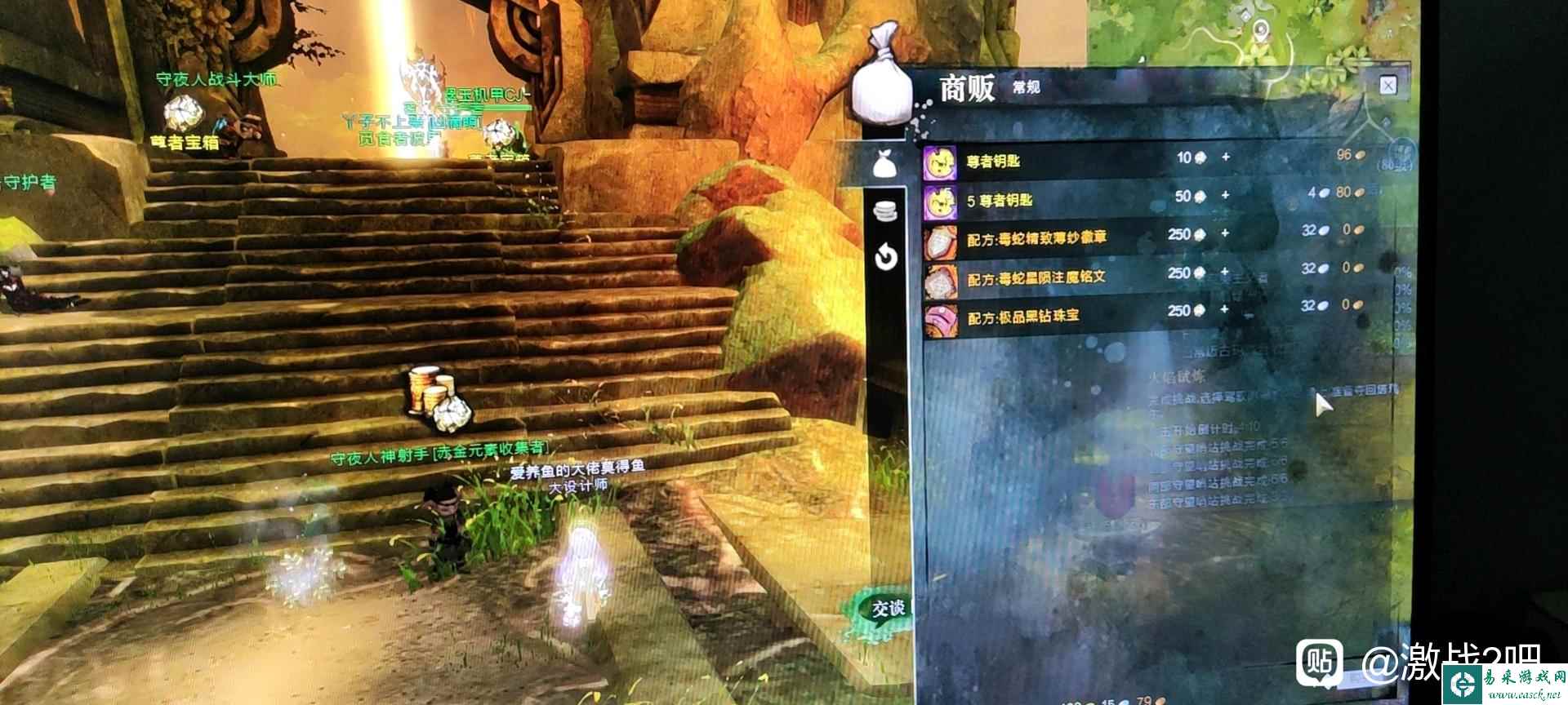 激战2毒蛇精致薄纱徽章在哪里买 毒蛇徽章配方购买地点