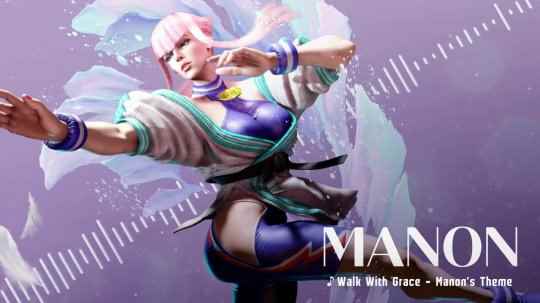 《街霸6》Manon主题曲公布 6月2日正式发售