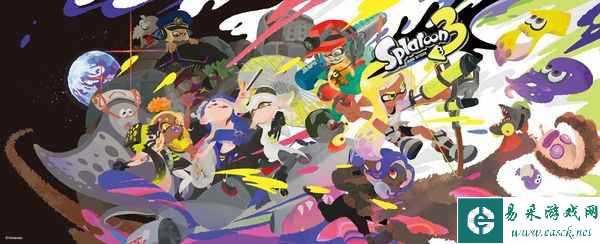 《斯普拉遁3》确定推出游戏艺术设定集&原声音乐集