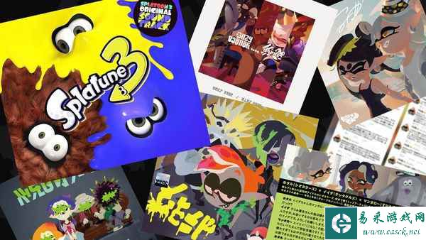 《斯普拉遁3》确定推出游戏艺术设定集&原声音乐集