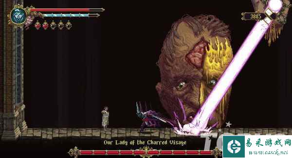 黑暗风类银河城动作游戏《神之亵渎2》2023年内推出