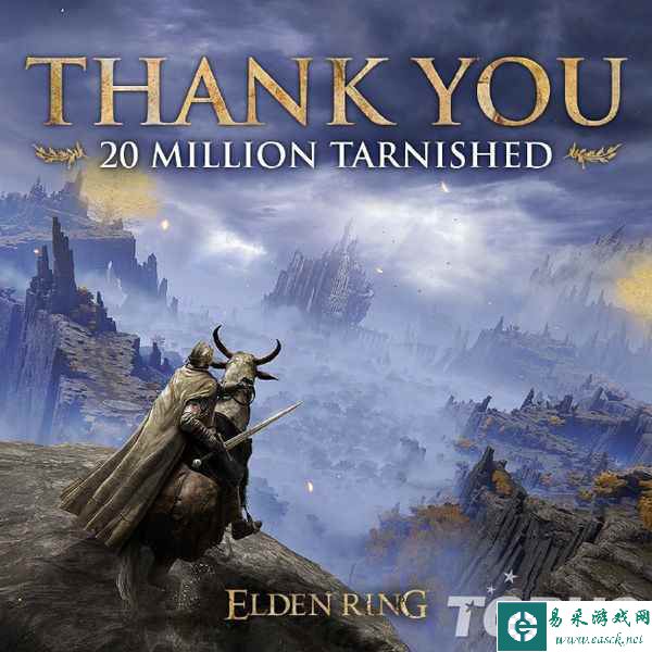 ​魂系《艾尔登法环》全球累计出货量突破2000万份