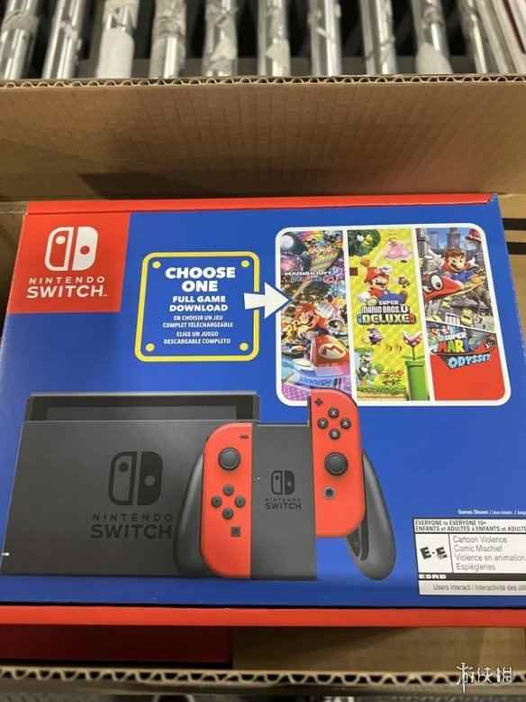 任天堂新Switch捆绑套装实图泄露!联动《马力欧》电影