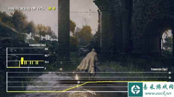 PS5《老头环》新补丁帧率测试 光追模式仅30帧左右