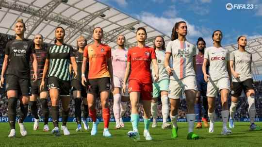 《FIFA23》女足建模太糟糕 女球员:我孩子都吓哭了