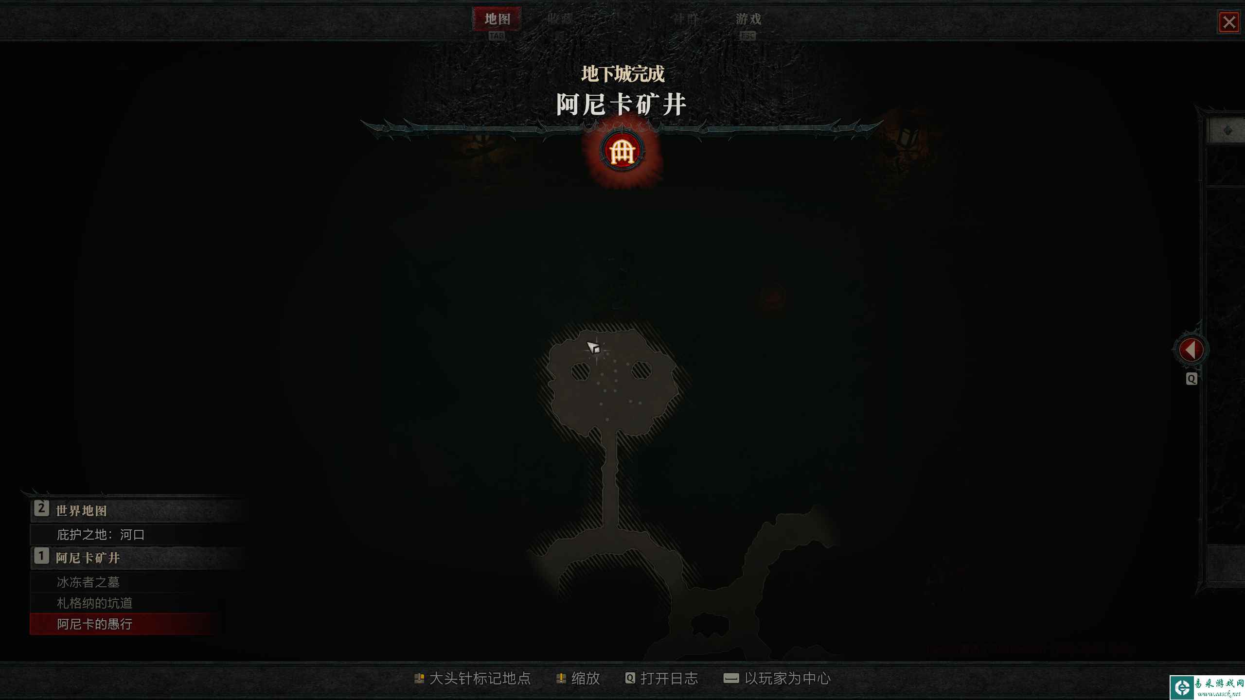 暗黑破坏神4地下城回到门口方法详解