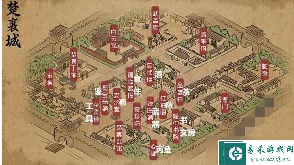 大侠立志传资源点攻略