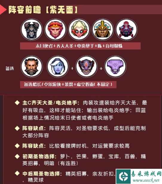 dota2自走棋紫无面阵容玩法攻略