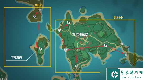原神野伏众哪里最多