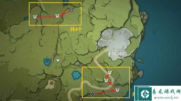 《原神》射手丘丘人位置一览