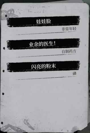 福尔摩斯觉醒重制版蒂佩特医生肖像推理答案