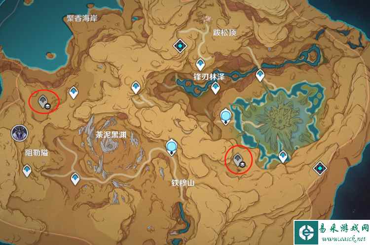 原神3.6浮罗囿荒石苍漠地下锚点解锁攻略