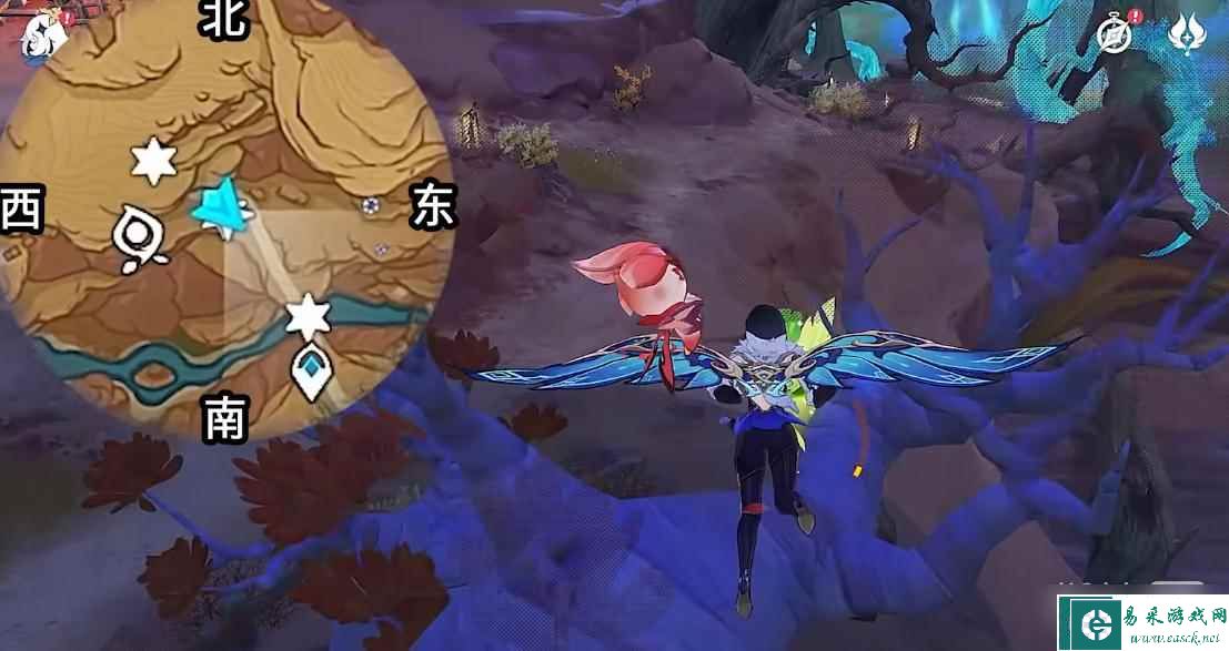 《原神》跋松顶草神瞳位置详情