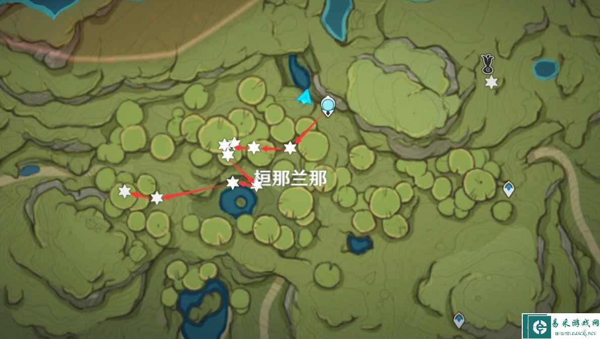 《原神》3.6帕蒂莎兰分布图
