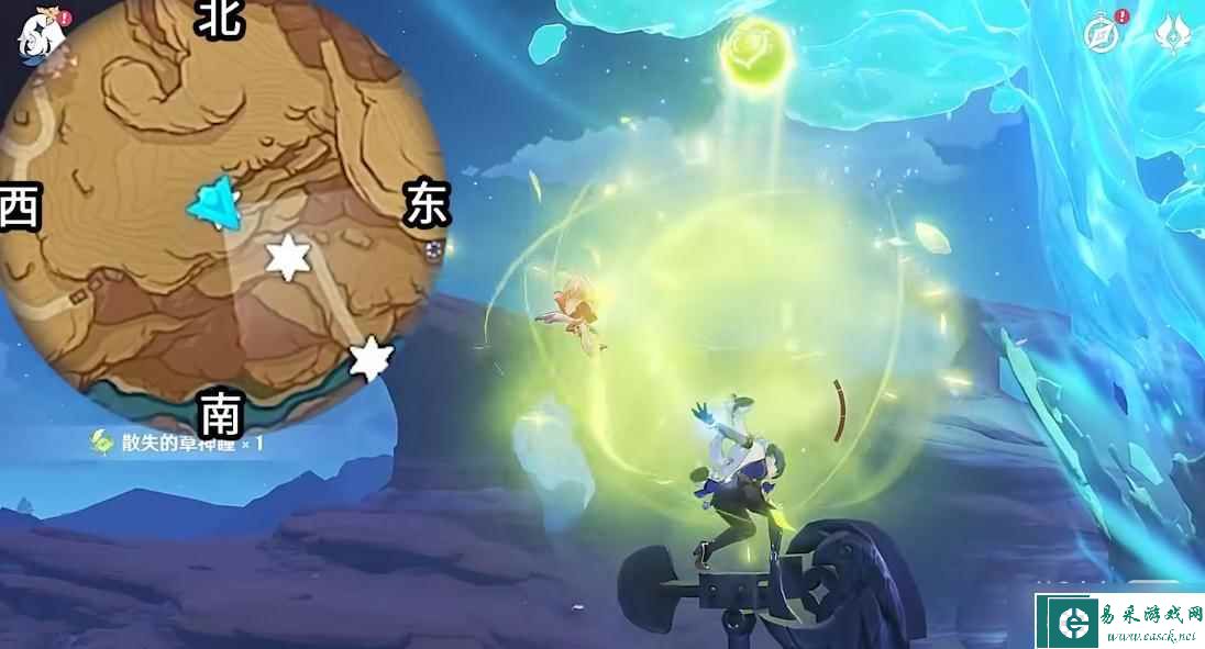 《原神》跋松顶草神瞳位置详情