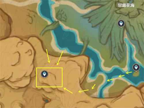 原神甘露池在哪 甘露池位置一览