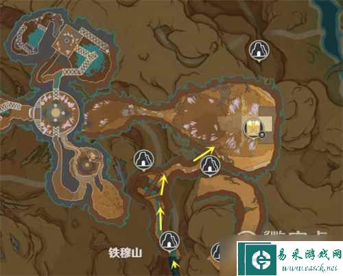 原神苍漠囿土全华丽宝箱位置分享