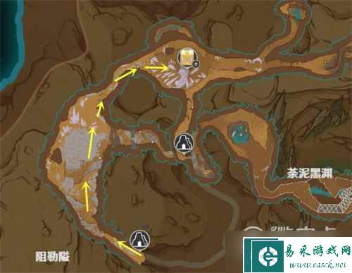 原神苍漠囿土全华丽宝箱位置分享