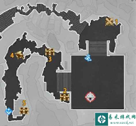 《崩坏：星穹铁道》永冬岭宝箱收集路线一览