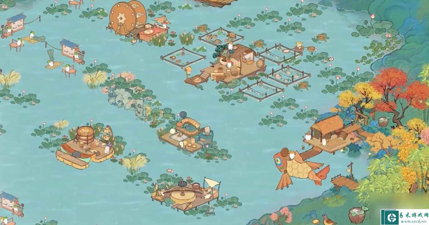 《桃源深处有人家》水域生产线内容介绍