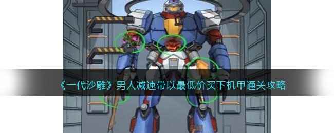 《一代沙雕》男人减速带以最低价买下机甲通关攻略