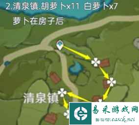 《原神》胡萝卜采集攻略