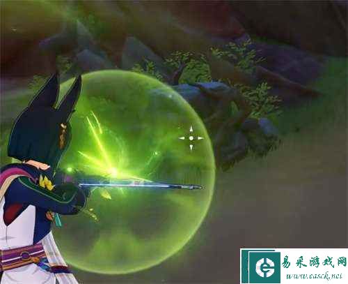 最新《原神》攻略，荼泥黑渊绿色罩子开启方式介绍