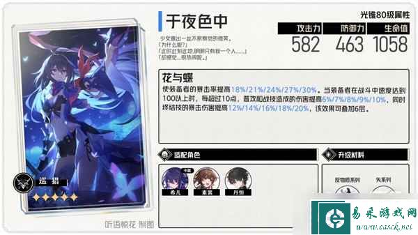 《崩坏星穹铁道》巡猎类光锥效果分析介绍