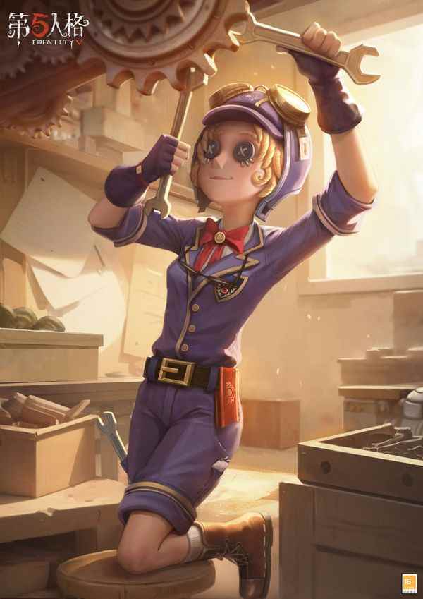 完美运行 《第五人格》象牙塔系列时装机械师-倒角即将上线