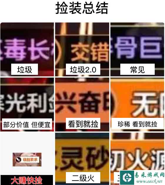 火炬之光无限捡装备选择攻略 捡什么装备好