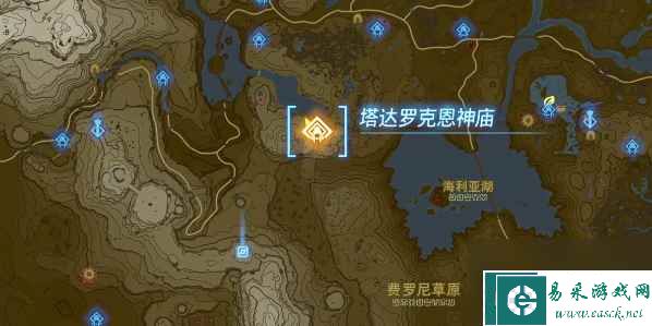 塞尔达传说王国之泪初始台地神庙位置大全 初始台地神庙位置坐标
