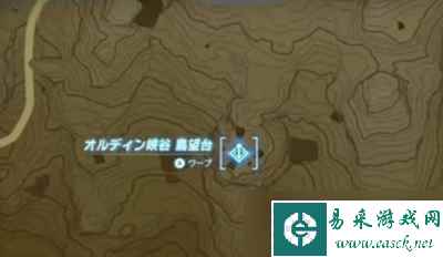 塞尔达传说王国之泪奥尔汀峡谷鸟望台怎么进