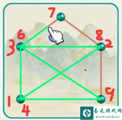 《全民汉字王》一笔画一笔不重复画完图形关攻略