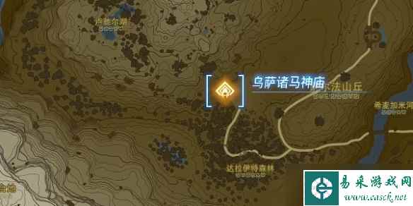 塞尔达传说王国之泪帖恩马贴神庙在哪