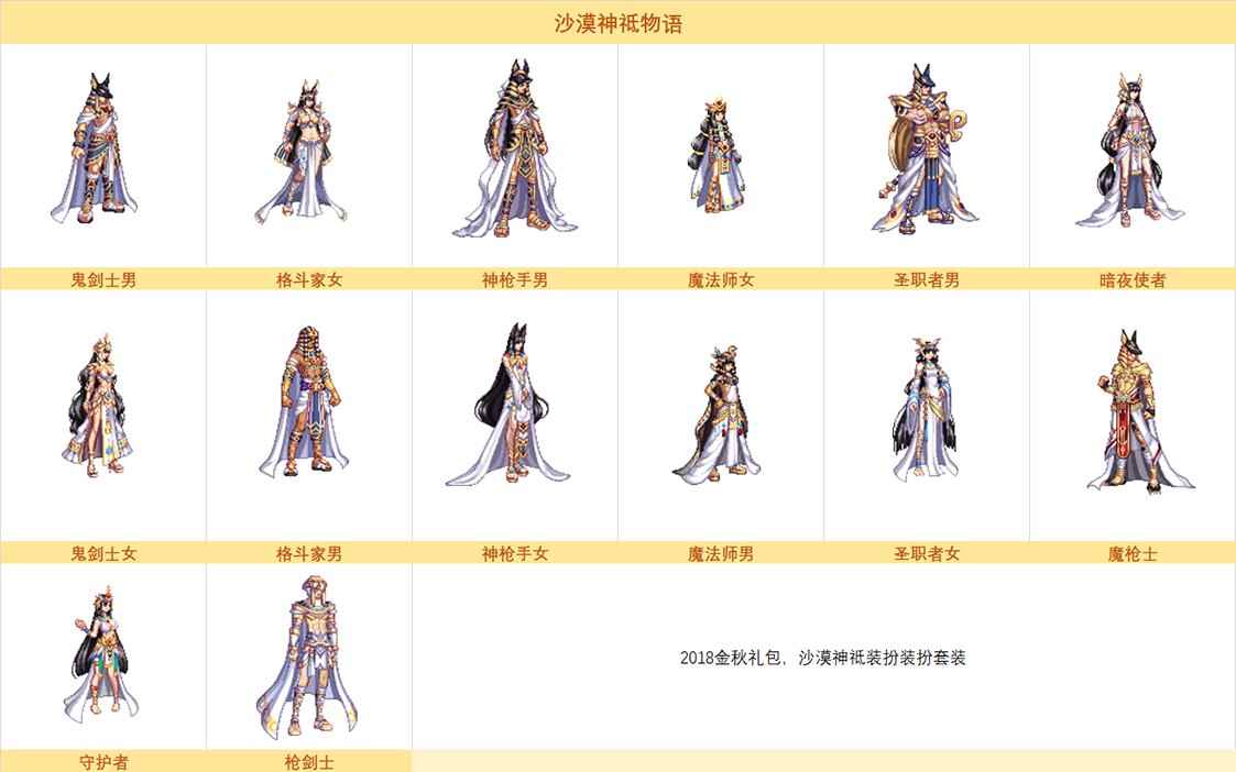 dnf2018国庆套外观分享 2018金秋装扮外观一览