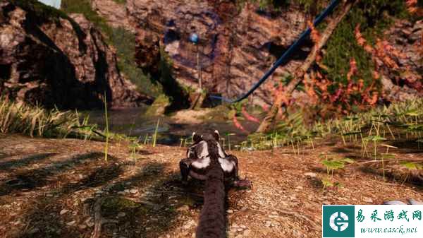 扮演蜜袋鼯在大自然中旅行的PS4/PS5动作冒险游戏《AWAY》今日推出