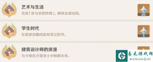 《原神》卡维邀约全事件成就攻略