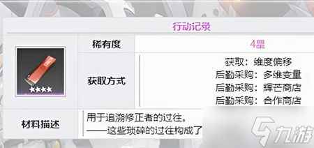 深空之眼行动记录有什么用