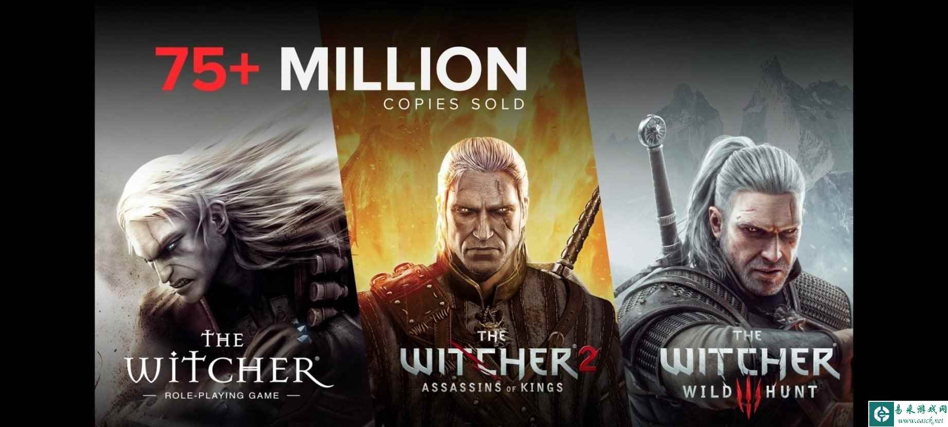 《巫师3》销量破5000万！系列累计销量突破7500万！