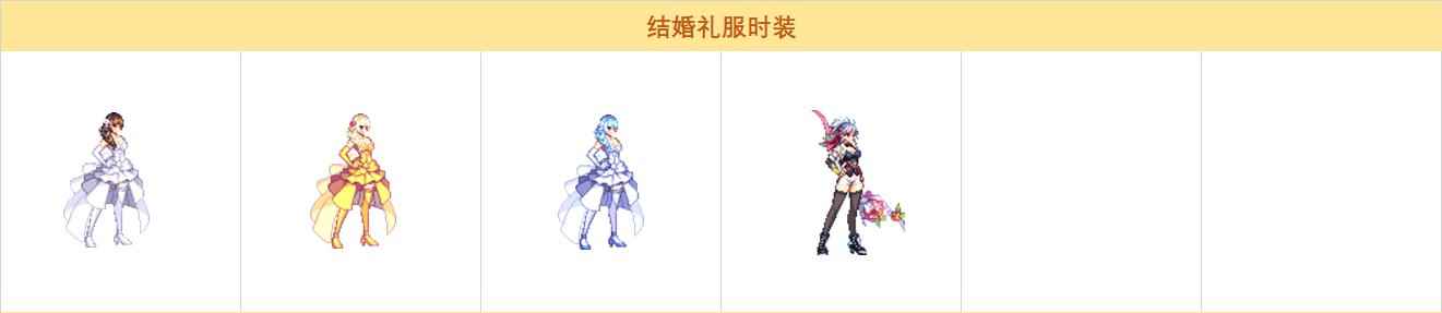 dnf弓箭手结婚礼服装扮外观一览