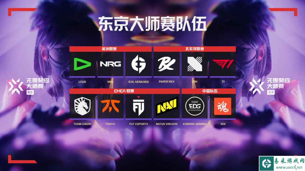 无畏契约东京大师赛赛制及赛程 EDG首战T1 ASE战强敌DRX