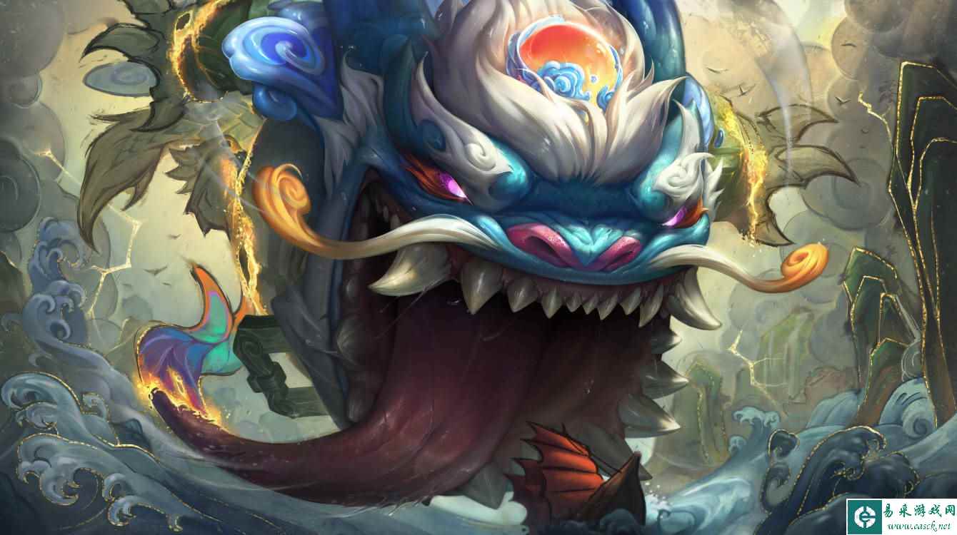 英雄联盟山海绘卷塔姆原画/炫彩/设计稿/模型/图标/表情