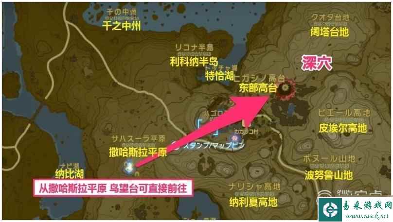 塞尔达传说王国之泪卡卡利科废矿位置在哪