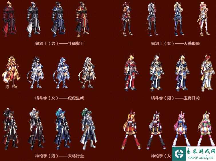 dnf2015春节套外观一览