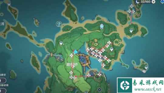《原神》宵宫突破素材鸣草采集路线推荐 3.7鸣草怎么采集？