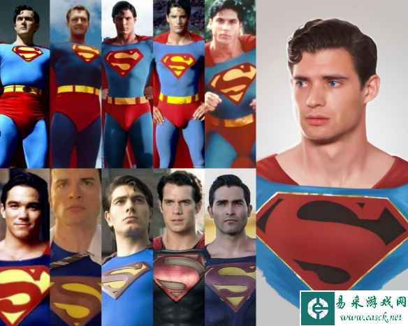 网友总结历代《超人》扮演者形象回顾：亨超最受欢迎