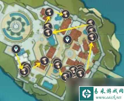 《原神》3.8可莉突破材料慕风蘑菇采集路线推荐？